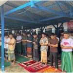 Petugas dan WBP Lapas Gunungtua Khusyuk Sholat Jumat Berjamaah