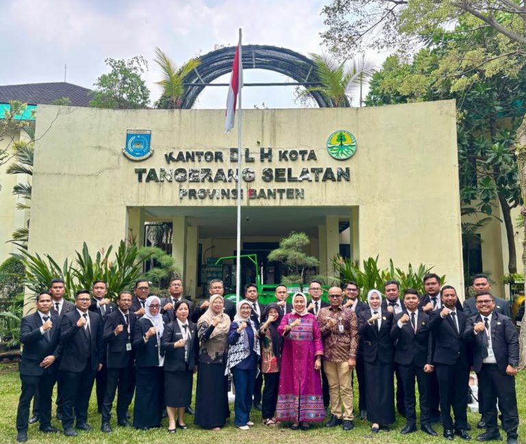 Peserta PKP Angkatan III BPSDM Sumatera Utara Gelar Studi Lapangan ke DLH Kota Tangerang Selatan