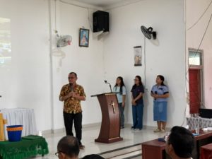 Wujudkan Pemenuhan Hak Beribadah, Lapas Gunungsitoli Fasilitasi Ibadah Harian WBP Nasrani