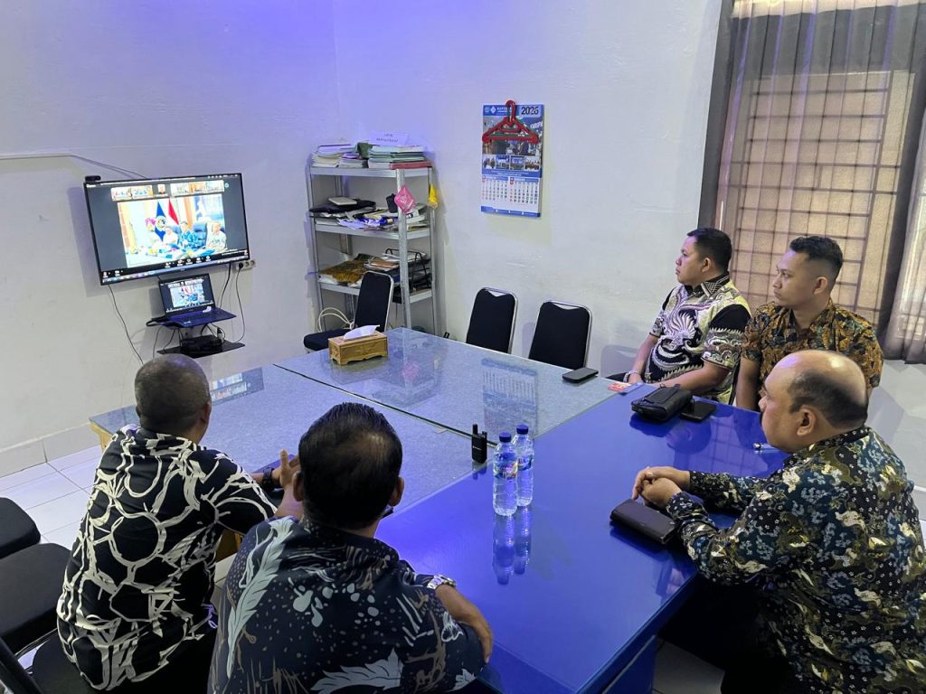 Lapas Rantauprapat Mengikuti Pengarahan Ditjenpas Secara Virtual