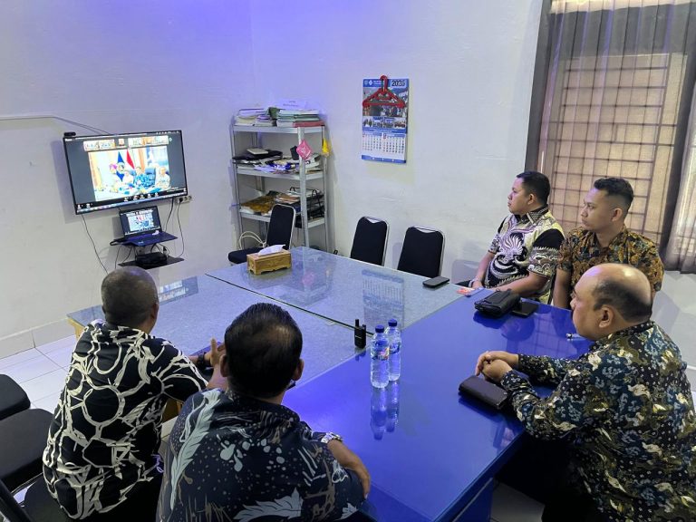 Lapas Rantauprapat Mengikuti Pengarahan Ditjenpas Secara Virtual