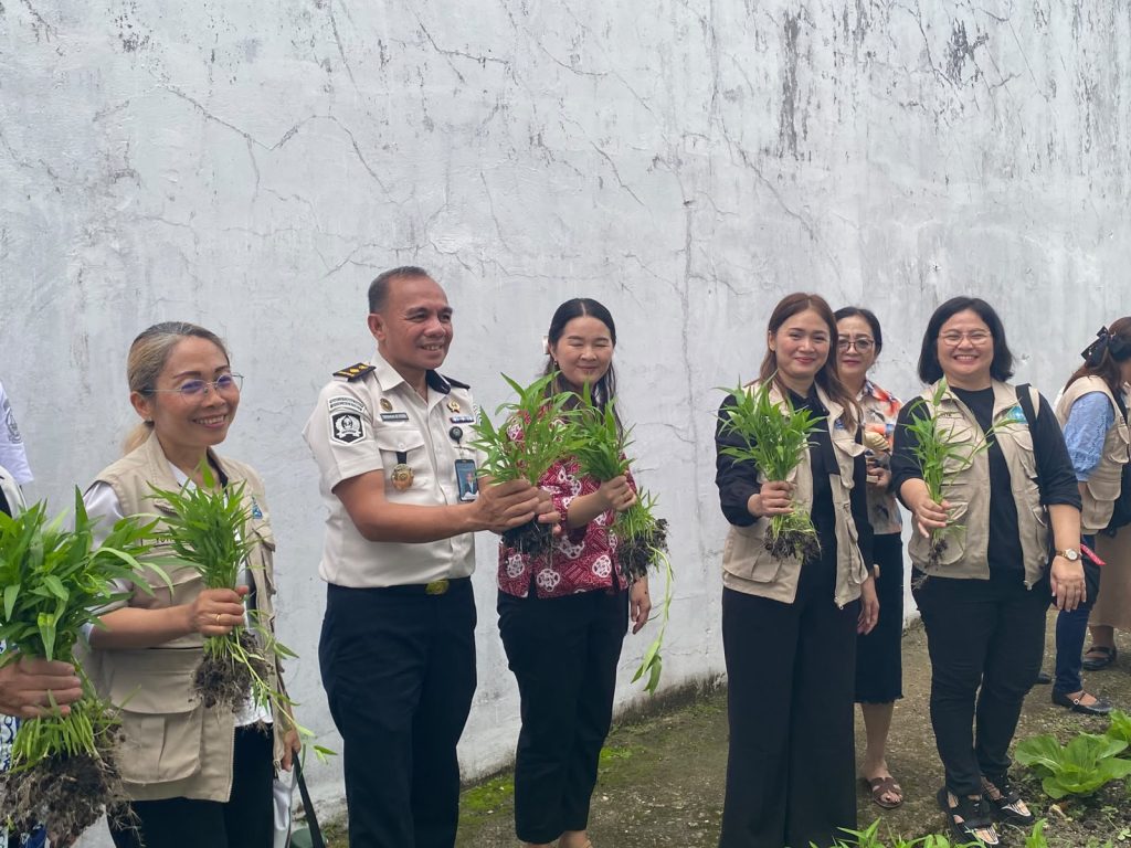 Lahan Terbatas Hasil Luar Biasa, Lapas Gunungsitoli Perkuat Ketahanan Pangan