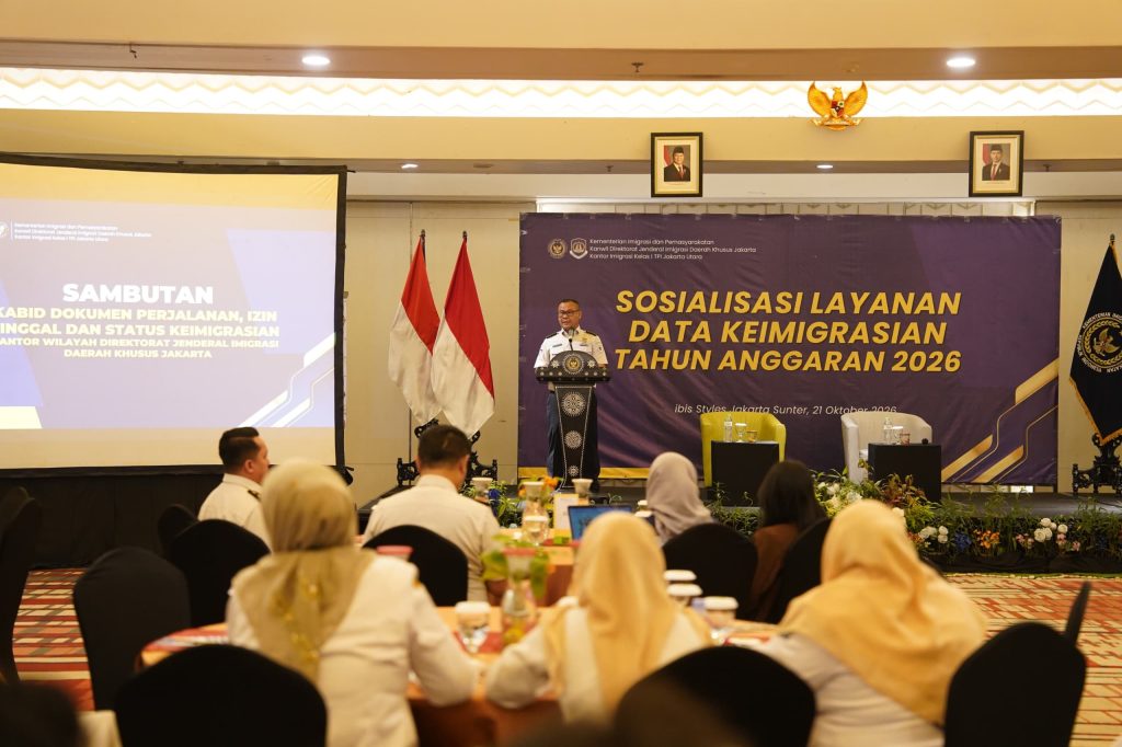 Perkuat Keamanan Data Pribadi, Imigrasi Jakarta Utara Gelar Sosialisasi Layanan Data Keimigrasian