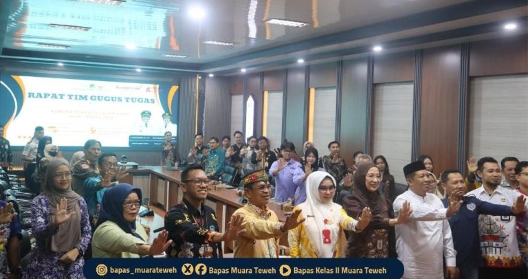 Bapas Muara Teweh Berpartisipasi dalam Rapat Gugus Tugas Kabupaten Layak Anak di Barito Utara