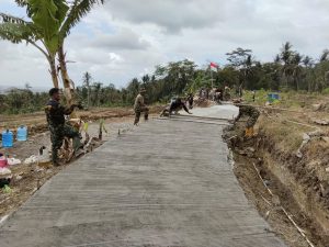 Progres Bakti TNI AD di Kebumen: Jalan Capai 68 Persen, Bantuan Kesehatan Tuntas