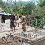 Koramil Sempor Bantu Bedah Rumah Tidak Layak Huni Milik Warga Donorojo Kebumen