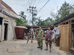 Gotong Royong TNI dan Warga, Revitalisasi Empat Sekolah di Banyumas Dikebut
