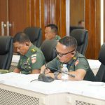 Pangdam IV/Diponegoro Ikuti Vicon Kasad Bahas Evaluasi KDKMP dan Rekrutmen TNI AD 2027