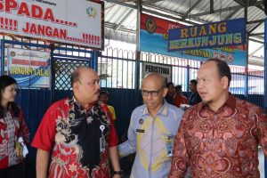 Kalapas Rantauprapat Sambut Kunjungan Monev Kabid PK dan Kabapas Kelas I Medan