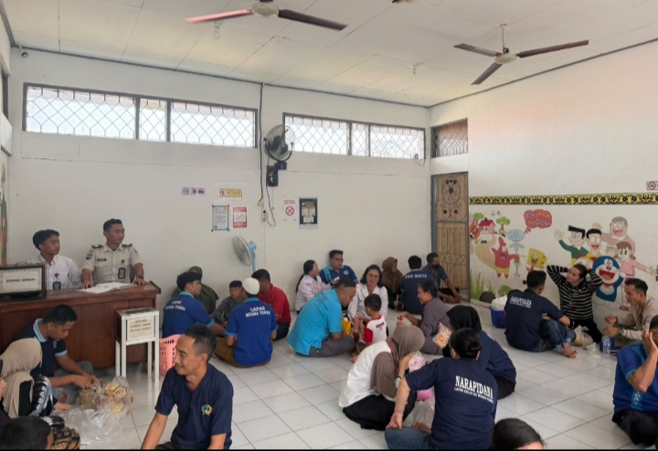 Sambung Silaturahim, Lapas Muara Teweh Buka Kunjungan Tatap Muka