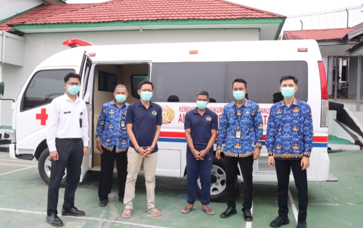 Tim Klinik Lapas Muara Teweh Fasilitasi Kontrol Kesehatan Lanjutan WBP ke RSUD