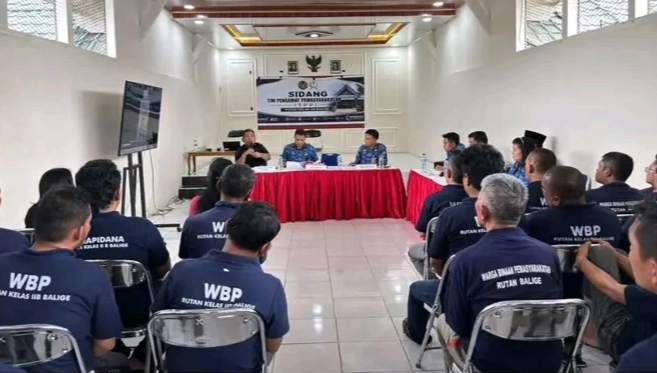 Rutan Balige Gelar Sidang TPP, Bahas Hak Integrasi WBP