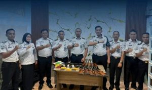 Lapas Padang Sidempuan Periksa Senjata Api untuk Pastikan Kesiapsiagaan Pengamanan