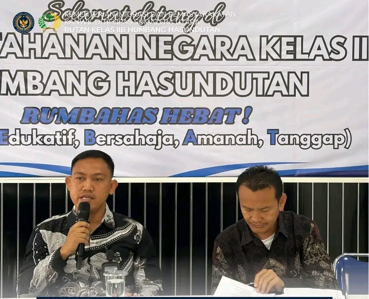 Rutan Humbang Hasundutan Gelar Rapat Persiapan Natal, Bentuk Panitia dan Koordinator Seksi