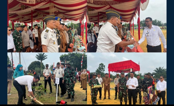 Lapas Kotapinang Ikuti Upacara Pembukaan TNI Manunggal Membangun Desa (TMMD) ke-130 Tahun 2026