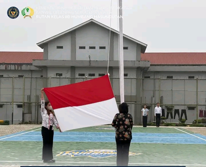 Rutan Humbang Hasundutan Gelar Upacara Hari Kesadaran Nasional, Perkuat Nasionalisme dan Disiplin Pegawai