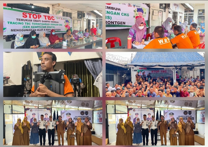 Lapas Kotapinang Gelar CKG dan Skrining TB, 388 Warga Binaan Jalani Pemeriksaan