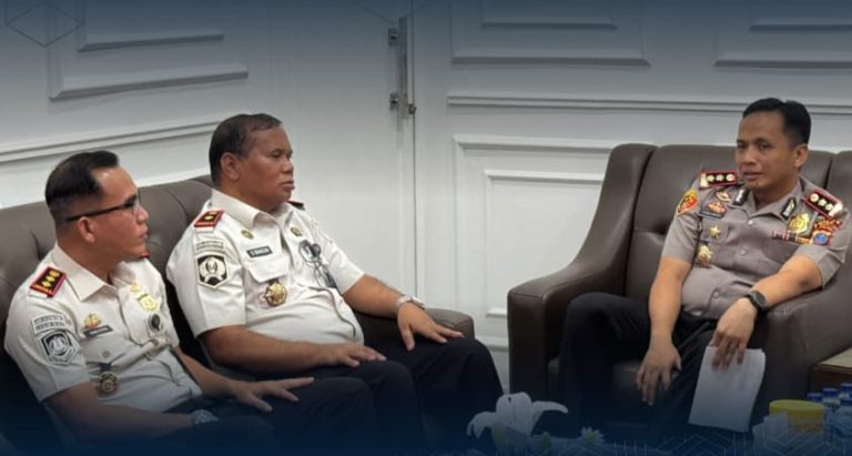 Perkuat Koordinasi Antar Instansi, Kalapas Gunungsitoli Silaturahmi dengan Kapolres Nias