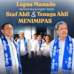 Lapas Manado Terima Kunjungan Ahli Menteri, Pelayanan Publik Ditinjau