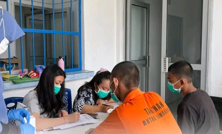 Rutan Humbahas Perketat Pengawasan, Tahanan Baru Jalani Skrining Kesehatan