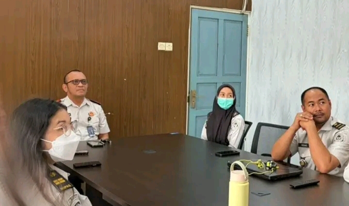 Rutan Rantau Ikuti Evaluasi Indikator Kinerja dan Penuntasan Tata Kelola Pelayanan Publik