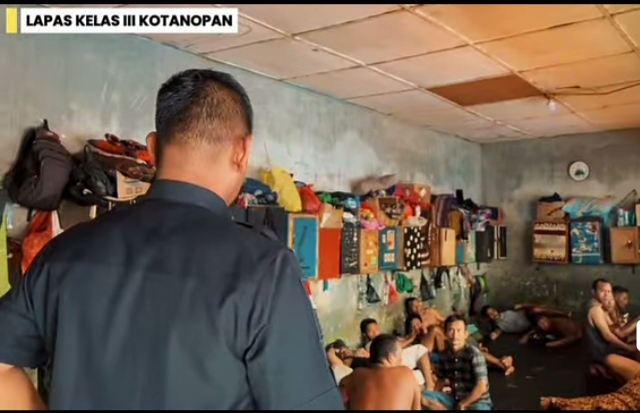 Razia Digencarkan! Lapas Kotanopan Perketat Keamanan Kamar Hunian Warga Binaan