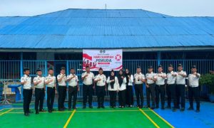 Penuh Khidmat, Lapas Gunungtua Gelar Upacara Peringatan Hari Sumpah Pemuda Ke-98