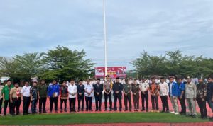 Kalapas Gunungtua Hadiri Upacara Sumpah Pemuda di Kantor Bupati Padang Lawas Utara