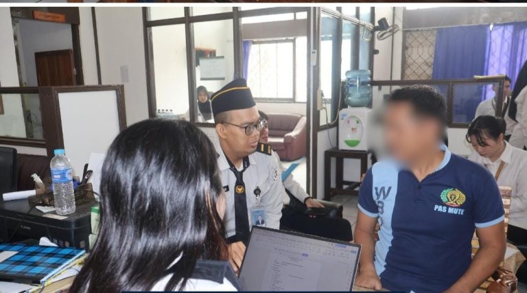 Bapas Muara Teweh Perkuat Reintegrasi Klien Lewat Registrasi Pembebasan Bersyarat