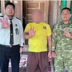Reintegrasi Sosial, Bapas Muara Teweh Bersama Babinsa Lanjas Laksanakan Home Visit Klien