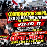 Tuntutan Wartawan Bekasi